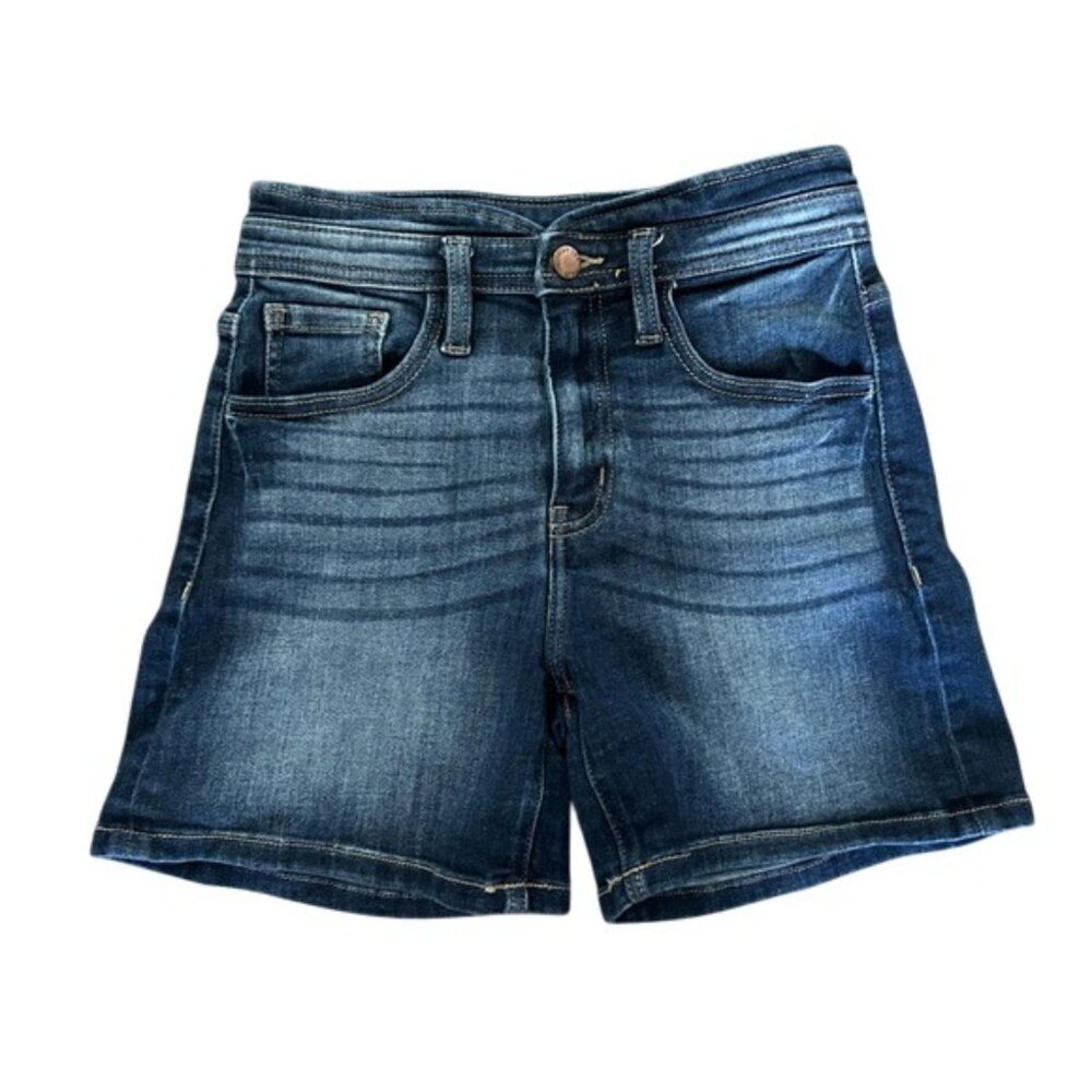 KanCan Signature Kurvy Ultra High Rise Jean Shorts Sz 25 VBK1790